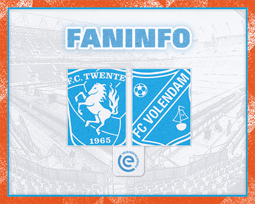 Faninformatie voor FC Twente-uit op vrijdag 10 april