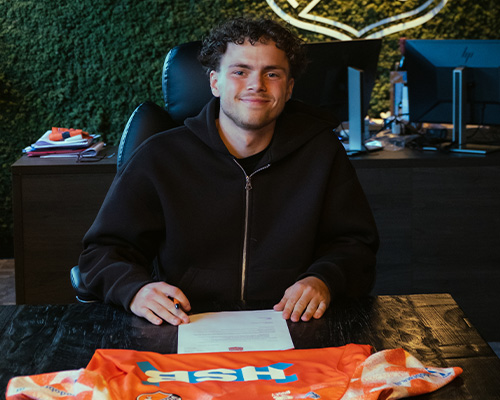 Middenvelder Viktors Aleksandrovs nieuwe aanwinst FC Volendam O21