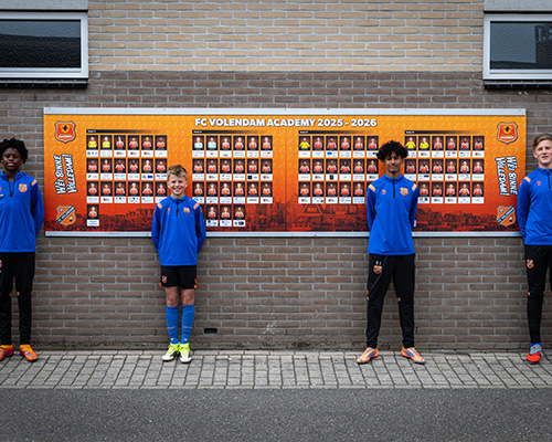 Persoonlijke sponsoring van jeugdteams dit seizoen groot succes