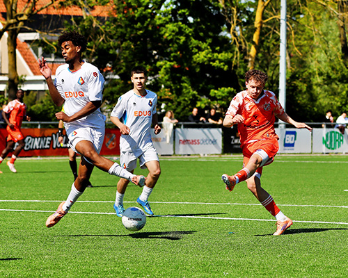 FC Volendam O21 gepromoveerd na winst tegen Telstar O21 / Divisie 1 doek valt voor FC Volendam O19