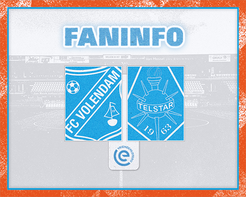 Faninformatie: Volendammers krijgen Telstar op bezoek op laatste speeldag