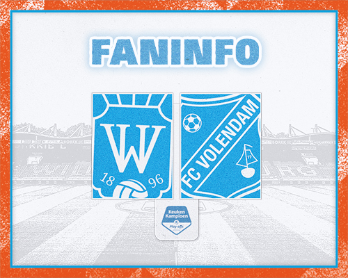 Faninformatie voor Willem II-uit op woensdag 20 mei