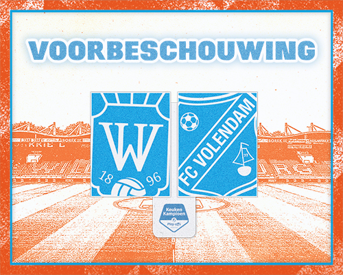 FC Volendam reist voor het eerst sinds 2013 af naar Tilburg voor de eerste play-off finale tegen Willem II