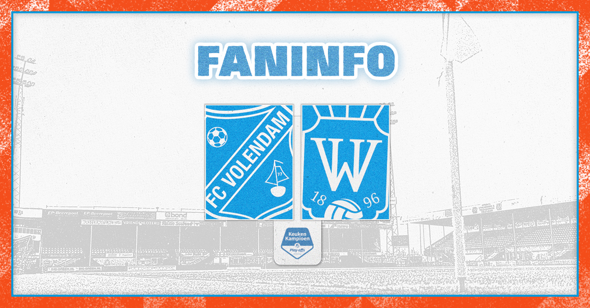 Restitutieformulier tickets FC Volendam - Willem II