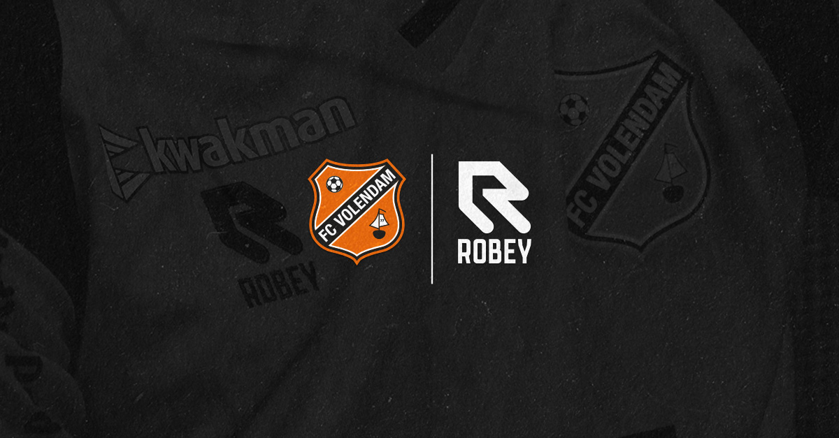 FC Volendam neemt afscheid van kledingpartner Robey Sportswear