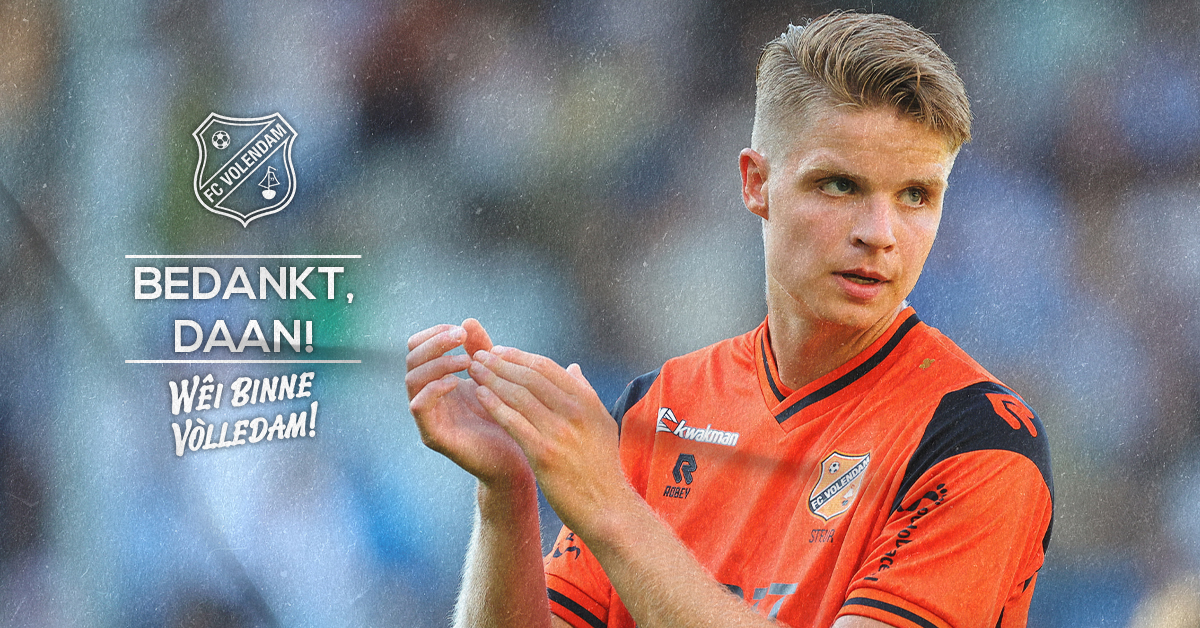 Daan Steur maakt definitief overstap naar RKAV Volendam