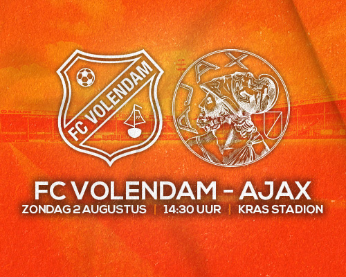 FC Volendam sluit oefencampagne in Kras Stadion af tegen Ajax