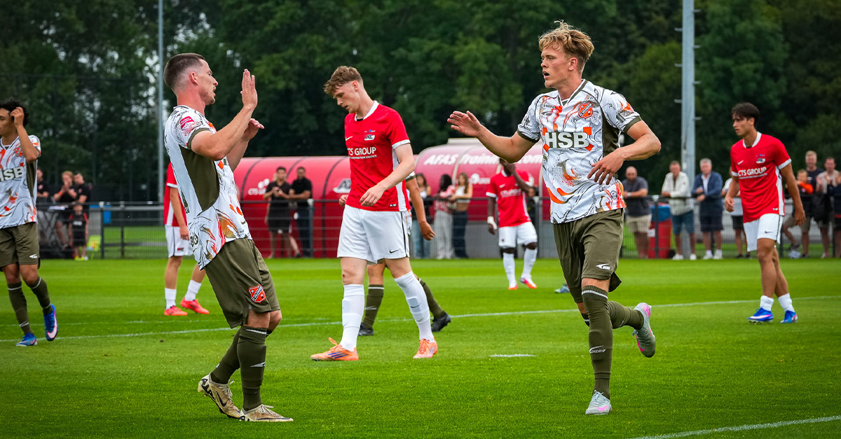 FC Volendam lijdt nederlaag tegen Jong AZ in tweede oefenwedstrijd