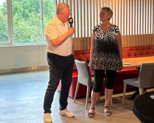Gery Veerman 25 jaar in dienst