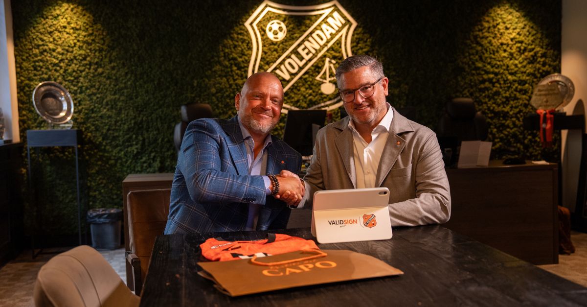 Vestiti del CAPO nieuwe kledingpartner FC Volendam