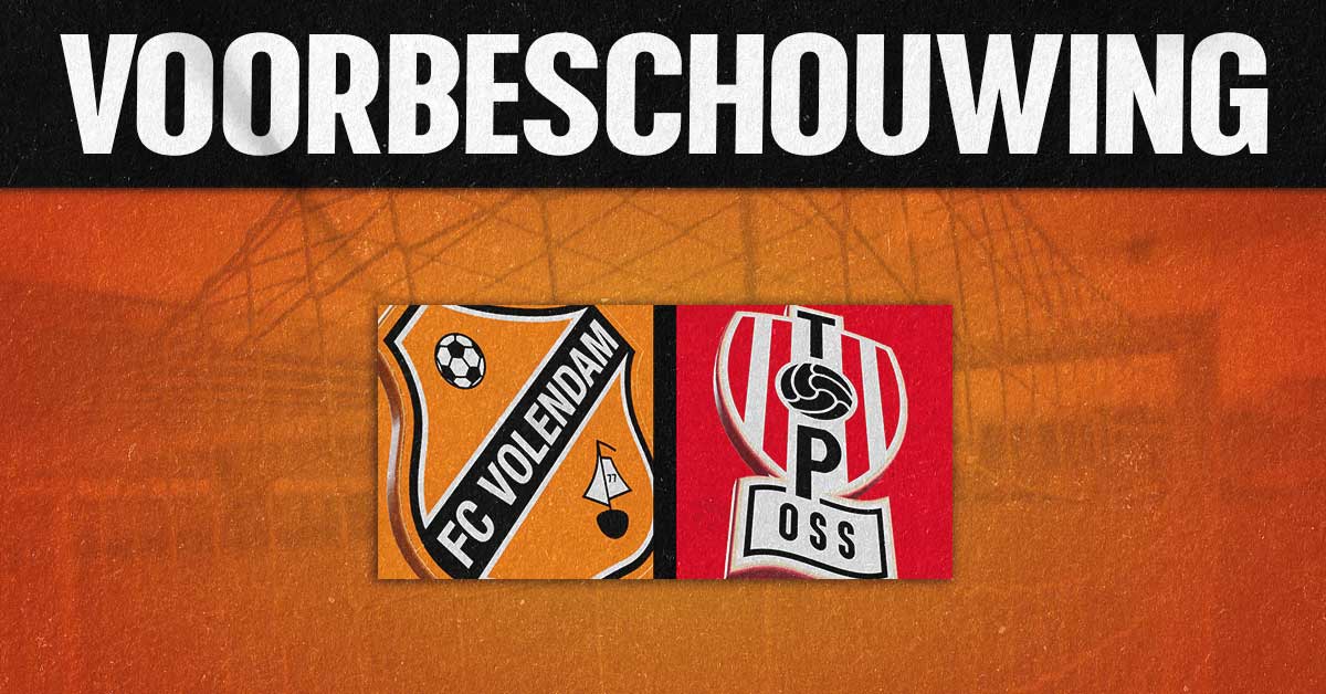 TOP Oss de opponent in eerste thuisduel van het nieuwe seizoen