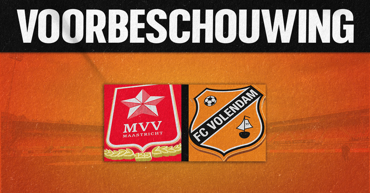 FC Volendam na winstpartij met goede moed richting Maastricht