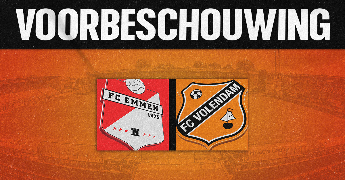 FC Emmen volgende horde voor Volendammers