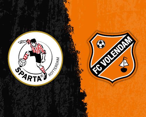 FC Volendam op bezoek bij getransformeerd Sparta Rotterdam