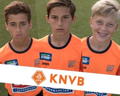 KNVB selecteert drie FC Volendam-spelers voor O15 Future