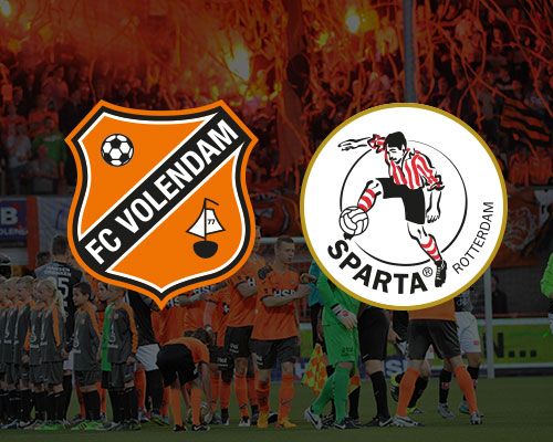 Informatie kaartverkoop FC Volendam - Sparta Rotterdam