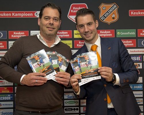 FC Volendam en Voetbaldrukker ondertekenen driejarige samenwerking