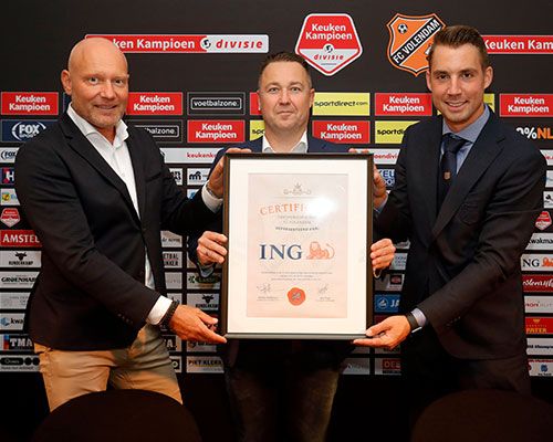 FC Volendam en ING Nederland verlengen samenwerking met 2 jaar