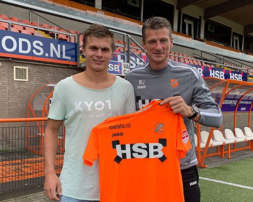 Alex Plat twee jaar langer bij FC Volendam